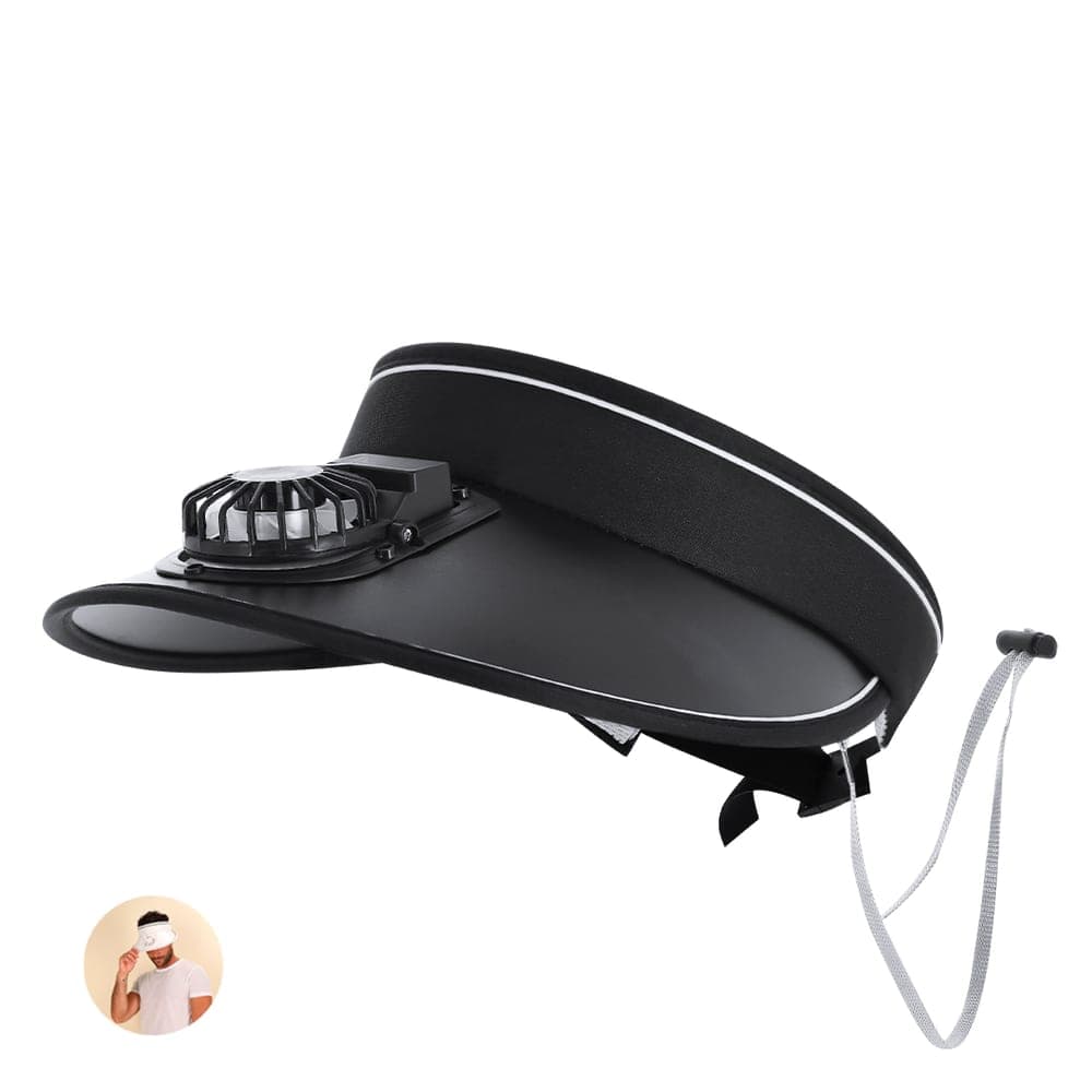 Visière avec Ventilateur