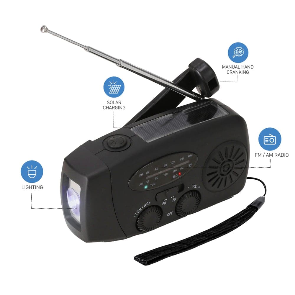 Radio d’urgence multifonction