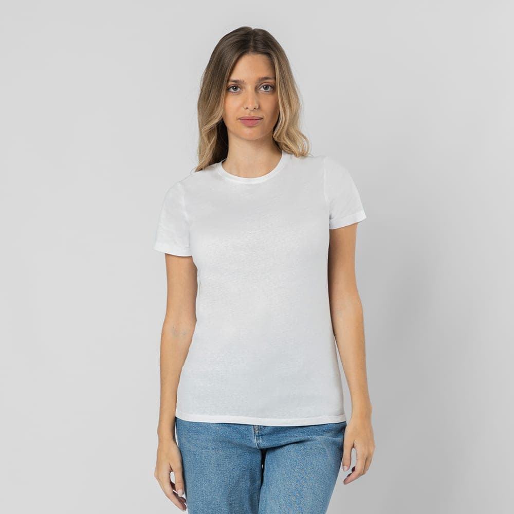 T-Shirt Femme Blanc