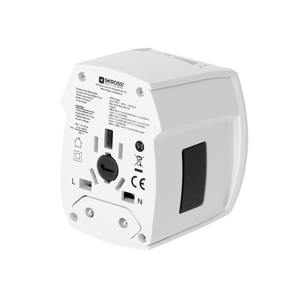 Adaptateur Voyage Universel Skross 5