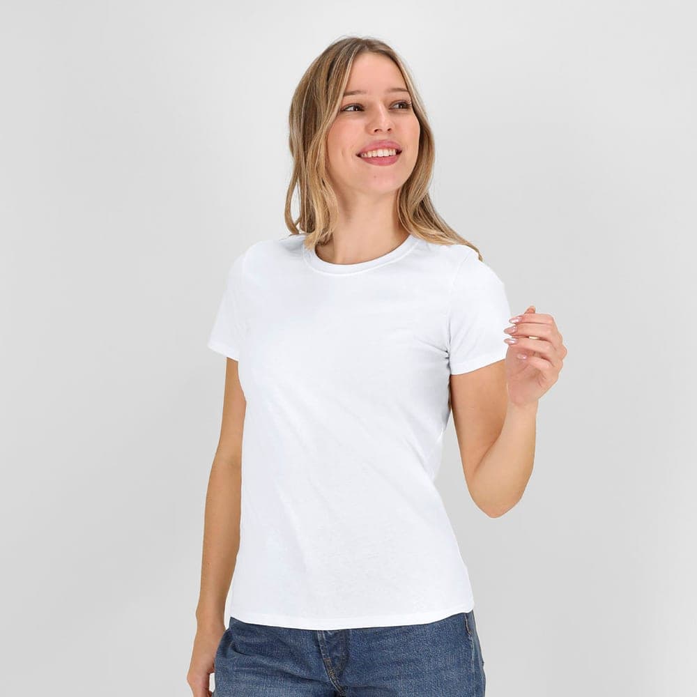 T-Shirt Femme Blanc "keya"