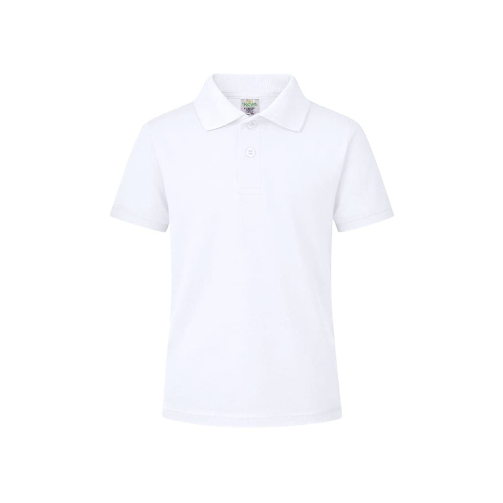 Polo Enfant Blanc "keya" 2