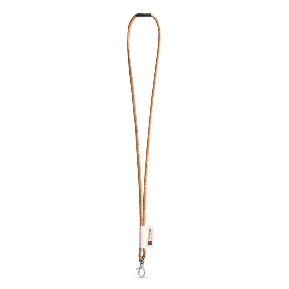 SET Lanière CORK Long (Ø 5 mm) avec mousqueton à déclenchement de 9 mm et fermoir de sécurité Ø 5 mm 3