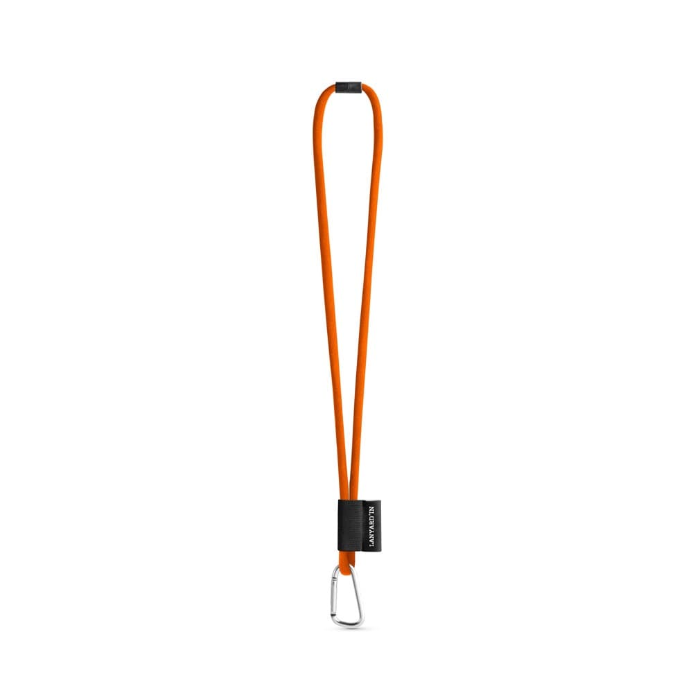 Tube de lanière SET Long (Ø 7 mm) avec mousqueton en forme de D de 55 mm et fermoir de sécurité Ø 7 mm 7