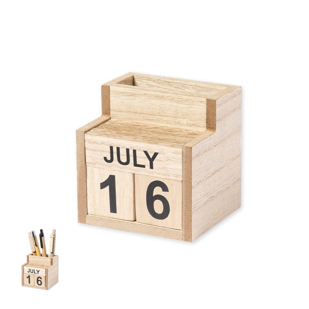 Porte-Crayons Calendrier Perpétuel